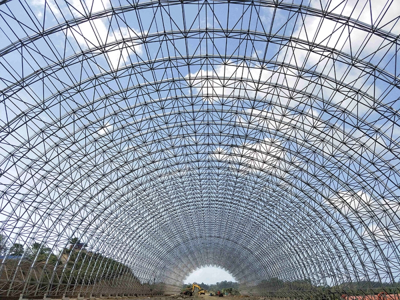 印尼（ní）鎳（niè）礦基地貨場網架